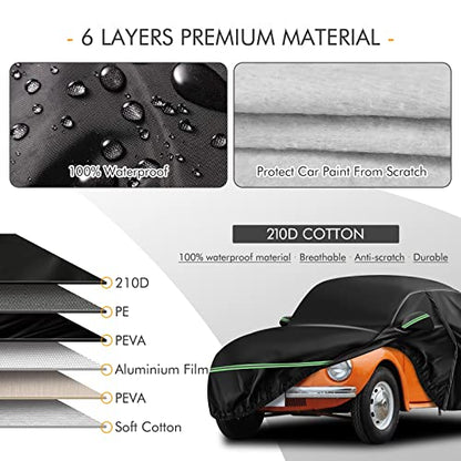 Car Cover for 1960 (210D 1960-1980 Volkswagen Beetle)