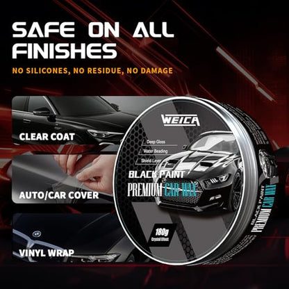 Car Wax for Dark Color Cars (black)
