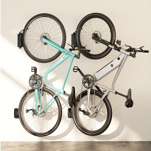 Bike Wall Mount for Garage (2 PACK)