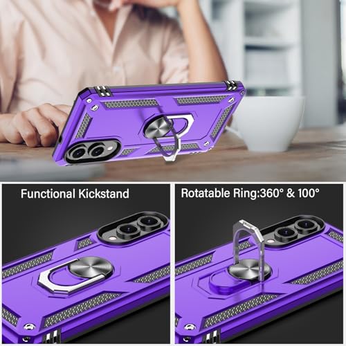 for Galaxy S25 Edge Case (Galaxy S25 Edge(Medium 6.7") / Purple)