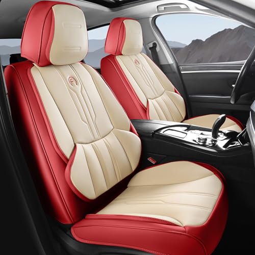 Car Seat Covers Full Set (FULL SET / RED)