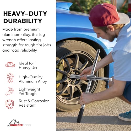 23 inch 4 Way Lug Wrench (23" Cross Tire Wrench)