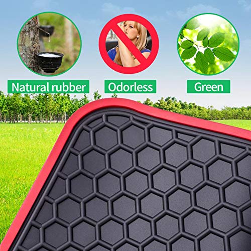 Custom‑Fit All‑Weather Floor Mats for Kia Sportage 2023‑2026 (Black / Sportage 2023-2026（Non Hybrid）)