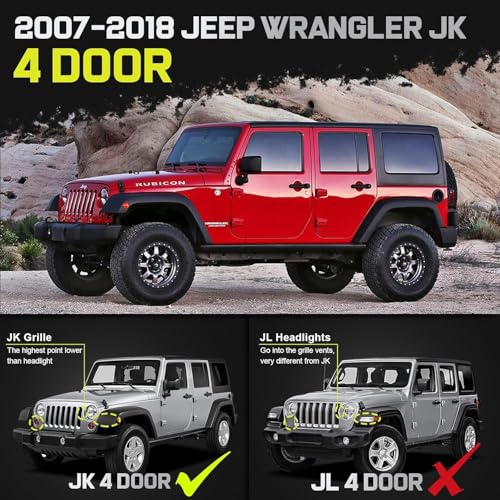 Running Boards Compatible with 2007 (07-18 JK 4 Doors)