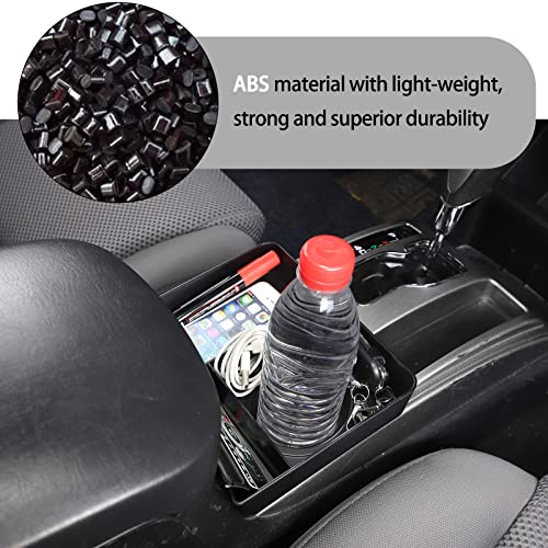 Car Central Control Tray Storage Box Organizer Compatible with Toyota Tacoma 2006 (Cup holder storage box)