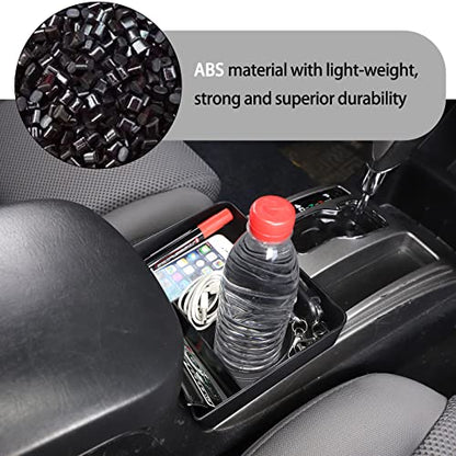 Car Central Control Tray Storage Box Organizer Compatible with Toyota Tacoma 2006 (Cup holder storage box)