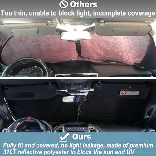 Windshield Sunshade for Ford F (for Ford F150 2015-2020)