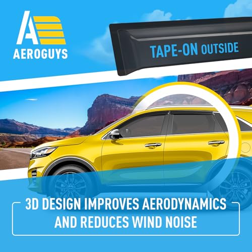 Extra Durable Window Deflectors Tape (For Kia Sorento 16-20)