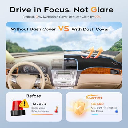 Black Dash Cover for 2004 (04-08 Solara(Black))