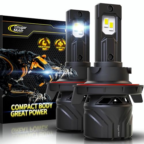 H13 Bulbs 9008 Fog Lights 6500K White Non (H13)