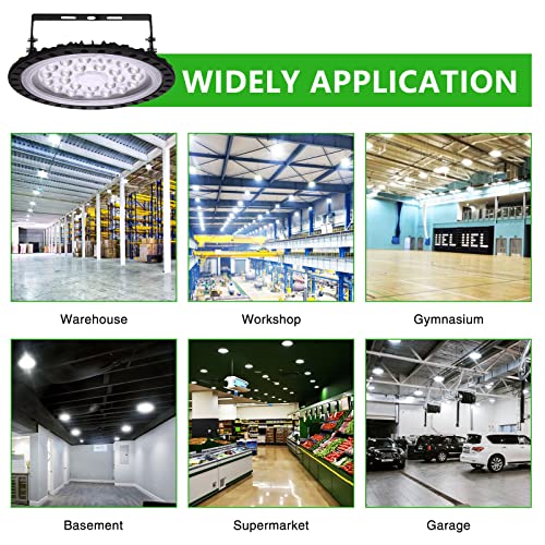 10 Pack 100W UFO LED High Bay Light