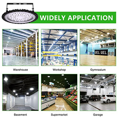 10 Pack 100W UFO LED High Bay Light