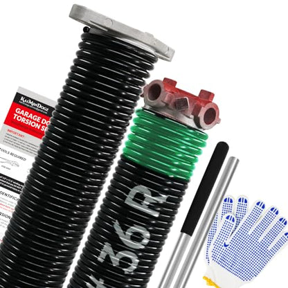 Pair of 1.75" Garage Door Torsion Springs Set with Non (0.243X1.75"X36")