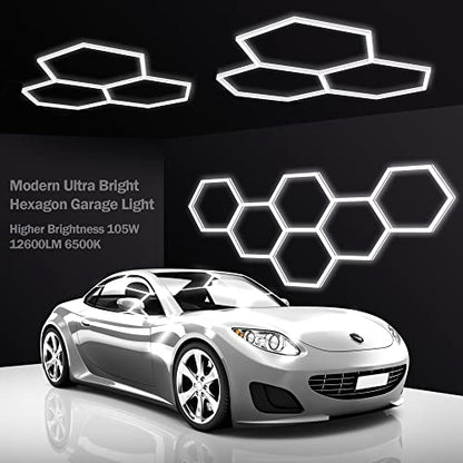 Hexagon LED Light (3 HEX without Border)