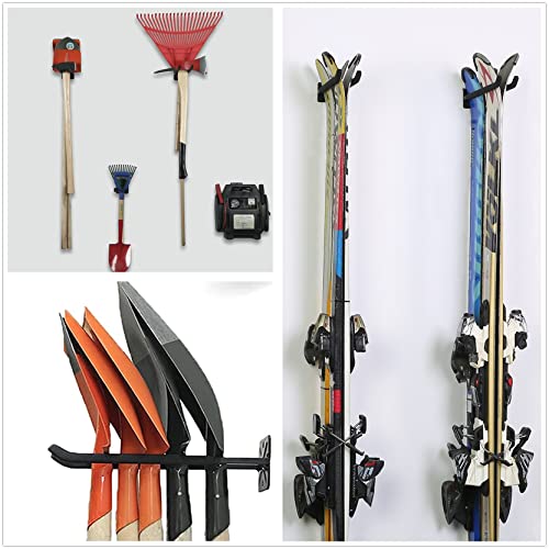 4 Pack Garage Storage System Hooks (4-Pack 12.4" Heavy Hooks)