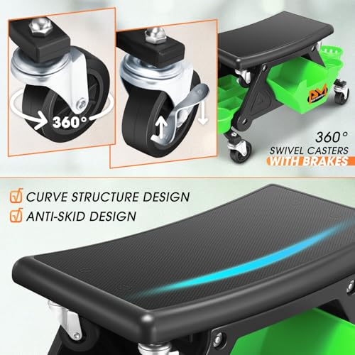 Mechanic Stool (Green)