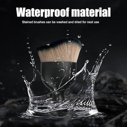 Car Detailing Brush (Brown/Black / 1 PC)