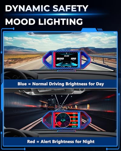 OBD2 HUD Head Up Display (Black / 3.5 Inches)