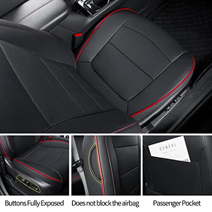 Terrain Seat Covers (Full Set / Black&Red)