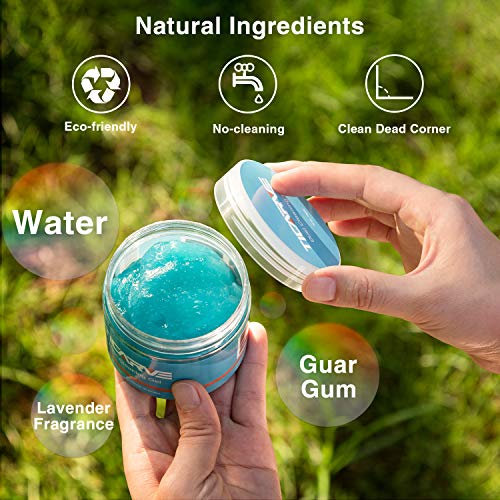 2pack Car Interior Cleaner Gel Car Accessories Cleaning Detail Kit (Blue 2 Pack)