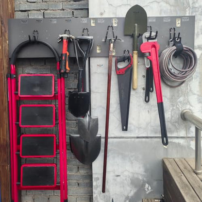 Super Heavy Duty Garage Wall Hooks 18 Pack (Black / 16)