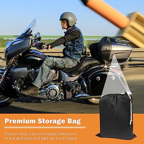 Motorcycle Cover Heavy Duty for Touring Side Box Models (Side Box)