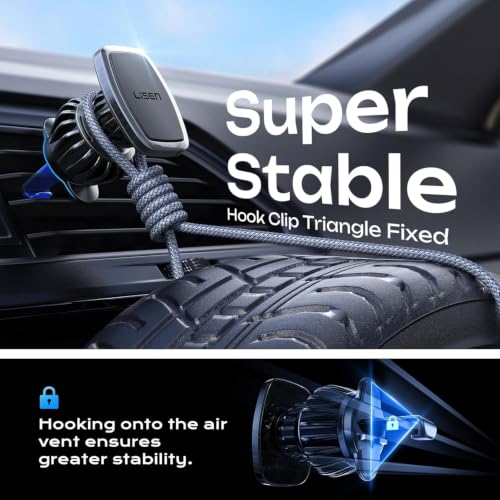 Magnetic Phone Holder for Car (Black)