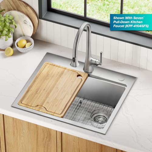 Fairlane 25 in Drop In (25 Inch / Single Bowl Workstation — Drop In)