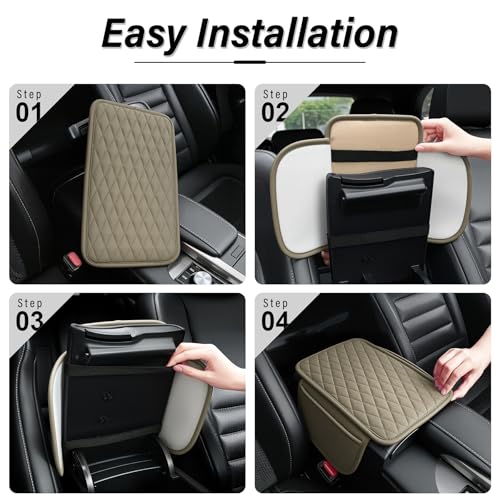 Car Center Console Cover (beige)
