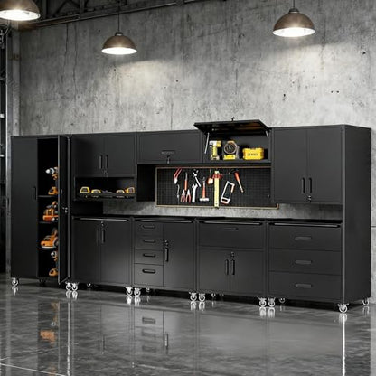 Garage Storage Cabinet System (Black)