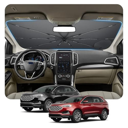 Umbrella Sunshade for Car Windshield 2015 (for 2015-2024 Edge)