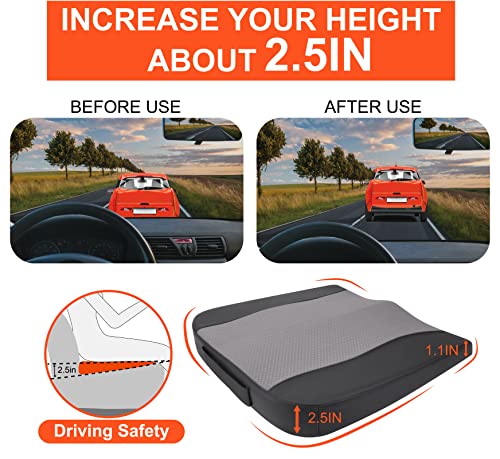 Car Seat Cushion (Black&gray)