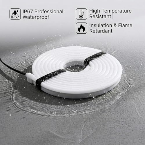Car Trunk LED Strip Lights (Warm Yellow Light / 157.48")