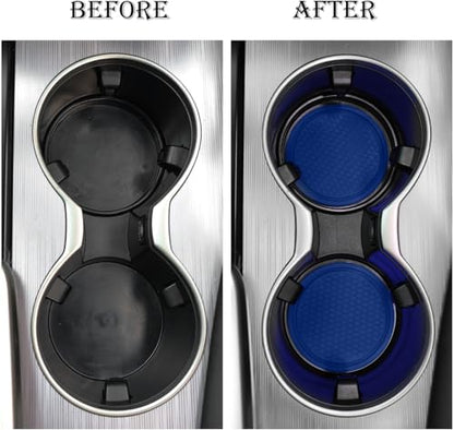 Car Cup Coaster (Grey Blue)