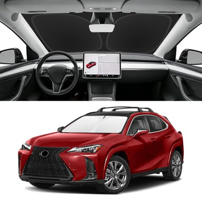 Custom Fit Windshield Sun Shade for 2019 (for 2019-2026 Lexus UX)