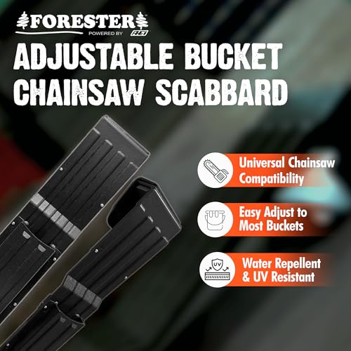 Adjustable Bucket Chainsaw Scabbard (No Handsaw Holder)