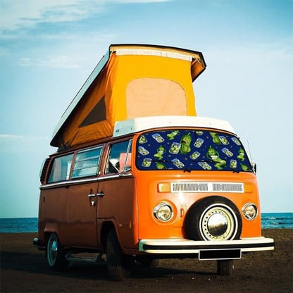 Funny Pickle Car Windshield Sun Shade Umbrella Foldable Sunshade (57X31 Inch / styled45f-1)
