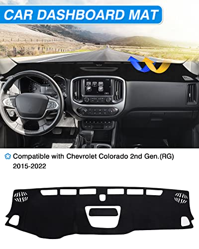 Dash Cover for Chevrolet Colorado 2015 (55.91*14.17(Chevy Colorado 15-22))