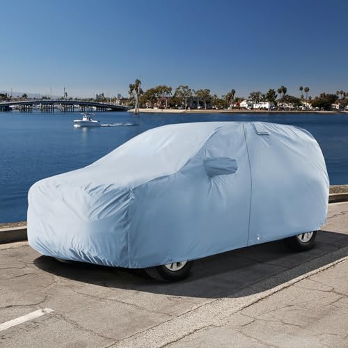 Premium Car Cover for 1946 (76. Sedan Delivery 1946-1960 / Sky Gray)