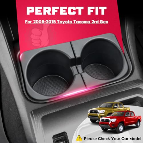 Car Cup Holder Inserts (For 05-17 Tacoma)