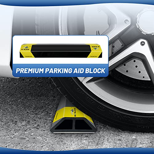 18'' Heavy Duty Car Stoppers for Garage (18inch 2Pcs)