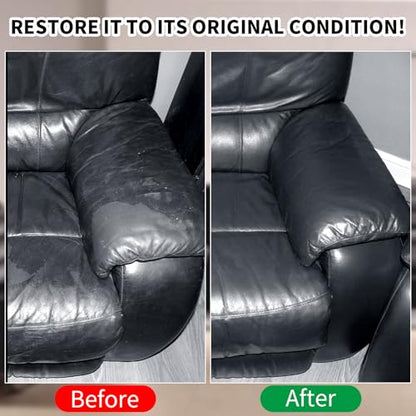 8.5oz Leather Recoloring Balm with 100ml Mink Oil (Black / Leather Recoloring Balm+Mink Oil)