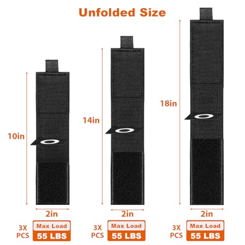 Heavy Duty Storage Straps (9 Pack)
