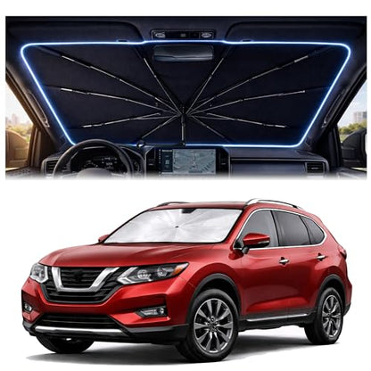 Car Windshield Sun Shade Umbrella for Nissan Rogue 2014 (For Nissan Rogue 2014-2020)