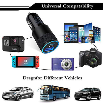 USB C Fast Car Charger (C-Black)