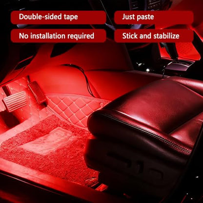 Car Interior LED Lights (Red)