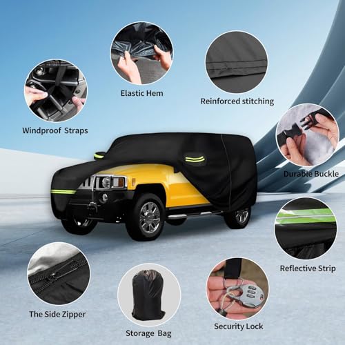 Waterproof Car Covers Fit for Hummer H2 SUV 2002 (Hummer H2)