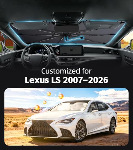 Windshield Sun Shade for Lexus LS 2007 (Fit for L*exus LS 2007–2026)