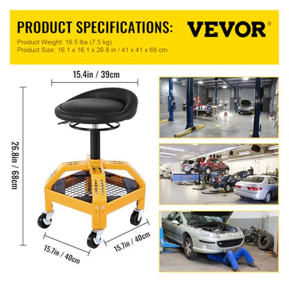 Rolling Garage Stool (Rolling Garage Stool)