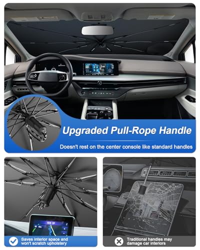 for 2026 Nissan Murano Car Windshield Sun Shade Umbrella (2015-2026 Murano)